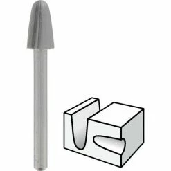 Rabatt 🤩 Dremel 26150117JA Frässtift Produktabmessung, Ø 6.4 Mm Schaftdurchmesser 3.2 Mm 🎁 -DREMEL Shop 46107246 3