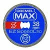 Brandneu 😍 DREMEL MAX HOCHLEISTUNGS-TRENNSCHEIBE (SC456DM) METALL-TRENNSCHEIBE MIT EZ SPEEDCLIC SYSTEM, 38 MM, MAX. LEBENSDAUER 🎉 -DREMEL Shop 49874919 1