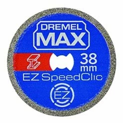 Brandneu 😍 DREMEL MAX HOCHLEISTUNGS-TRENNSCHEIBE (SC456DM) METALL-TRENNSCHEIBE MIT EZ SPEEDCLIC SYSTEM, 38 MM, MAX. LEBENSDAUER 🎉