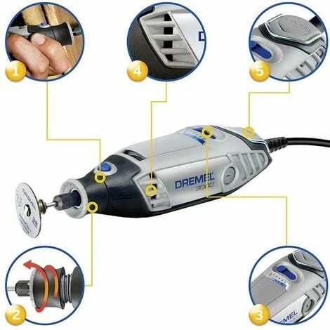 Dremel 3000-10 F0133000UM Multifunktionswerkzeug 130 W Auslauf 😍 Dremel 3000-10 F0133000UM Multifunktionswerkzeug 130 W ⭐ -DREMEL Shop 50731080 4